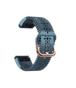 IOTUP 20 mm Silikon-Smartwatch-Armband für Garmin Fenix 7S 6S Pro, Schnellverschluss, einfache Roségoldschnalle, Armband für Fenix 5S/5S Plus Zubehör, 20 mm, Achat von IOTUP