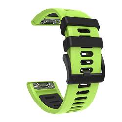 IOTUP Smartwatch-Armband für Garmin Fenix 7 7X Instinct 2 6X Pro 5 Plus 3HR Enduro, Schnellverschluss, Silikon, Easyfit, 26 x 22 mm, 22mm Fenix 5 6 7, Achat von IOTUP