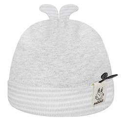 IPENNY Baby Mütze Beanie Erstlingsmütze Säugling Neugeborene Newborn Baby Weich Baumwolle Babymütze Elastische Hut Kleidung Unisex Einfarbig Cap Kappe Jungen Mädchen 0-5 Monate Früling Herbst Winter von IPENNY