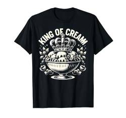 King Of Cream Ice Cream T-Shirts mit lustiger Grafik T-Shirt von IQTEE