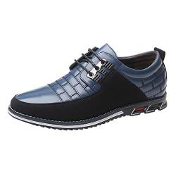 IQYU Herren Klassischer Anzugschuhe Herren Lackschuhe Herren Schuhe Kleidung Outdoor Sportschuhe Übergrößen Herren Schuhe Business Schuhe Oxford Formale Schuhe for Männer von IQYU