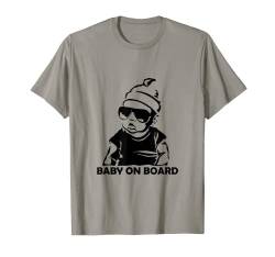 Baby an Bord T-Shirt von IQs