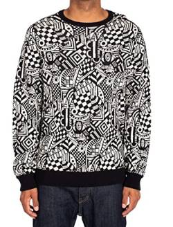 IRIEDAILY Crazy Fresh Knit in Black White, L von IRIEDAILY