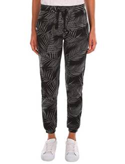 IRIEDAILY Damen Jogginghose - La Palma Pant in Black-Anthra, M von IRIEDAILY