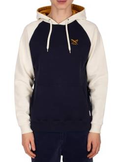 IRIEDAILY De College Hoodie, Navy White, L von IRIEDAILY