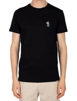 IRIEDAILY Little GNOME Emb Tee, Black, L von IRIEDAILY