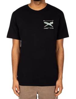 IRIEDAILY Rayfinger Tee, Black, S von IRIEDAILY