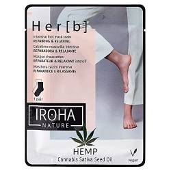 Cannabis Foot Mask Socks Repairing & Relaxing von IROHA NATURE