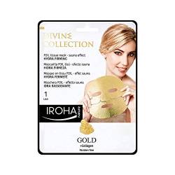 Gold Tissue Hydra-Firming Face Mask 1 Use von IROHA NATURE