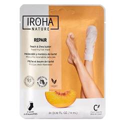 Iroha Fußsöckchenmaske - Peach Socks - Reparing (1 x 2 Stück) von IROHA NATURE