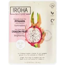 Nature Mask Dragon Fruit + Hyaluronic Acid 1 U von IROHA NATURE