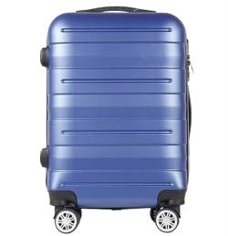 IRYZE Koffer Reisekoffer Aufgegebenes Hardside-Gepäck Mit 4 Spinnerrädern, Leichter Koffer Für Männer Und Frauen Trolley Boardcase (Color : Blu, Size : 24inch) von IRYZE