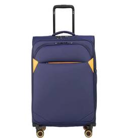 IRYZE Koffer Reisekoffer Erweiterbare Koffer, Großes Fassungsvermögen, wasserdichte Koffer, TSA-Zahlenschloss Trolley Boardcase (Color : Blu, Size : 24 inch) von IRYZE