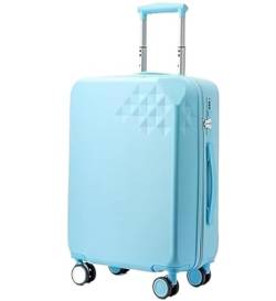 IRYZE Koffer Reisekoffer Erweiterbarer 8-Rad-Spinner-Gepäckkoffer, Leichter Hartschalenkoffer, Koffer Aufgegebenes Gepäck Trolley Boardcase (Color : E, Size : 22inch) von IRYZE