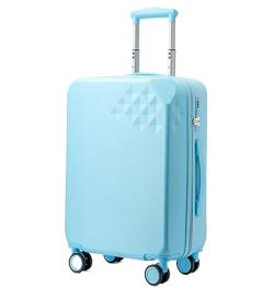 IRYZE Koffer Reisekoffer Erweiterbarer 8-Rad-Spinner-Gepäckkoffer, Leichter Hartschalenkoffer, Macaron-Koffer Trolley Boardcase (Color : E, Size : 22inch) von IRYZE