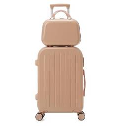 IRYZE Koffer Reisekoffer Gepäck-Hartschalenkoffer, Leichtes Passwort-Gepäck, Rollkoffer Für Herren Und Damen Trolley Boardcase (Color : E, Size : 22inch) von IRYZE