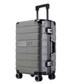 IRYZE Koffer Reisekoffer Hartschalenkoffer, Aufgegebenes Gepäck, Koffer Mit Spinnerrädern, Handgepäck Für Damen Und Herren Trolley Boardcase (Color : B, Size : 20") von IRYZE