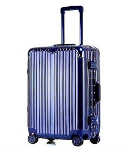 IRYZE Koffer Reisekoffer Reisegepäck-Koffer-Spinner Mit Rollen, Hartschalen-Handgepäckkoffer Für Reisekoffer Trolley Boardcase (Color : F, Size : 26in) von IRYZE