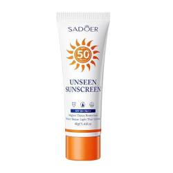 ISAKEN Sonnencreme LSF 50 für Schutz vor UVA- & UVB-Strahlung, Anti-Aging Sonnenschutz Creme für Gesichts, Wasserfeste & Nicht Klebende Textur, 40g von ISAKEN