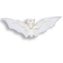 ISLAND PIERCINGS Handgefertigter Amulett Anhänger Fledermaus Bat aus Knochen inkl. Band PB226 von ISLAND PIERCINGS
