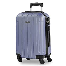 ITACA - Handgepäck Koffer Trolley - Reisekoffer Mit Rollen und Reisekoffer Hartschalenkoffer für Vielreisende 771150, Malve von ITACA