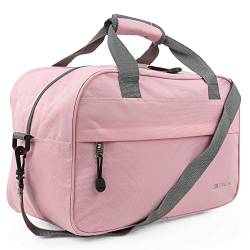ITACA - Reisetasche - Handgepäck Tasche - Praktische Reisetasche für Urlaub und Sport. Weichgepäck Reisetasche 25335, Rosa von ITACA