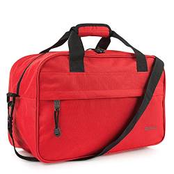 ITACA - Reisetasche - Handgepäck Tasche - Praktische Reisetasche für Urlaub und Sport. Weichgepäck Reisetasche 25335, Rot von ITACA
