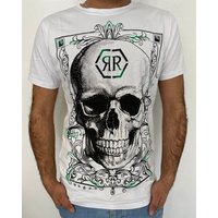 ITALY VIBES T-Shirt CRANIO - Shirt kurzarm - Print Skull + Strassdetails - Erhältlich in Größe S - XL von ITALY VIBES
