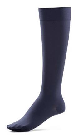 ITEM m6 Damen Kniestrumpf Soft Touch 50 Den Look opaque - blickdicht (L2L, marine) von ITEM m6