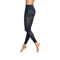 ITEM m6 - SOFT TOUCH LEGGINGS Damen | blau | L+ | L1 | Push-up Leggings im 50 DEN Look von ITEM m6