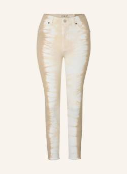 Item m6 7/8-Jeans Cropped High Rise Mit Shaping-Effekt beige von ITEM m6