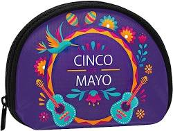 Cinco De Mayo Sommer Mexikanische Geldbörse für Damen und Mädchen, niedliche modische Tasche, Wechseltasche, Schlüsselhalter, Damen-Geldbörse, Geschenk von IUBBKI