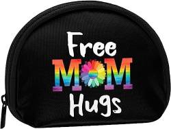 Free Mom Hugs LGBT-Geldbörse für Damen und Mädchen, niedliche modische Tasche, Kleingeldtasche, Schlüsselhalter, Damen-Geldbörse, Geschenk von IUBBKI