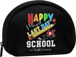 Happy Last Day of School Hello Summer Geldbörse für Damen und Mädchen, niedliche modische Tasche, Wechseltasche, Schlüsselhalter, Damen-Geldbörse, Geschenk von IUBBKI