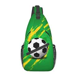 Schultertasche für Sport, Ball, Fußball, Flugzeug, Schulterrucksack, Brusttasche, lässiger Umhängetasche, Tagesrucksack für Damen und Herren, Wandern, Reisen von IUBBKI