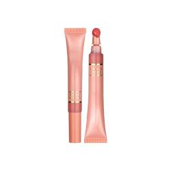 1pc Liquid Gloss Glanz Plüsch Pinsel Lip Gloss Feuchtigkeitsspendende Lip Glasur Lippenstift Für Täglichen Make-Up 10ml Beauty Kosmetik Set (C, A) von IUNSER