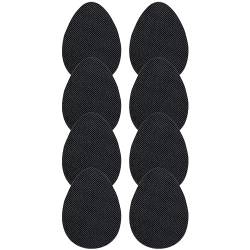 Shoe Pads GADEBAO Self Adhesive Anti Slip Sole Sticker Protector Premium Odorless Silicone Shoe Grips For High Heels Black 8 Pcs Deep Exfoliating (Black, One Size) von IUNSER