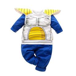 IURNXB Baby Kleidung Neugeborene Vegeta Jumpsuits Baby Lovely Langarm Cartoon Kleidung Set von IURNXB