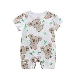 IURNXB Neuge borenes Baby Mädchen Männlich Spielanzug Kleines Kleinkind Nette Druck Sommer Lange Hülsen Overall Kleidung von IURNXB