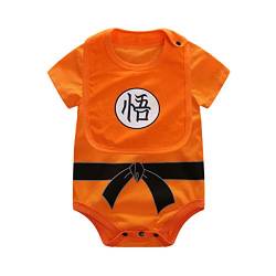IURNXB Säugling Baby Mädchen Junge Bodysuit Strampler Kurzarm Baumwolle Anime Cosplay Kleidung von IURNXB