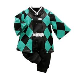 IURNXB Säuglingsjungen und -mädchen Baumwolle Anime Jumpsuit Einteiler Kleinkind Strampler Babykleidung von IURNXB