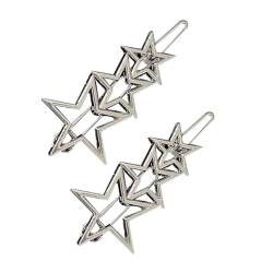 Japanische würzige Metall Stern Haarnadel Süß Und Cool Clip Zubehör Liebe Liu Hohl Haar U5C3 Pentagramm Haijia von IUYQY