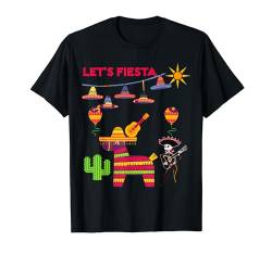 Let's Fiesta Cinco De Mayo Fiesta Squad Sombrero Hut Mexikaner T-Shirt von IVRY