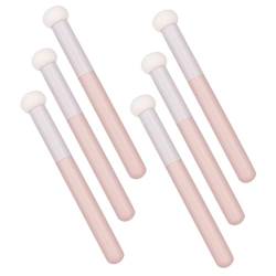 IWOWHERO 6 Stk Schwamm-concealer-pinsel Bb Creme Pinsel Bb-creme-pinsel Puff-make-up-pinsel Concealer-pinsel Für Make-up -concealer-pinsel Reisen Luftkissen Holzgriff Lidschatten Pinsel von IWOWHERO