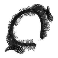 IWOWHERO Cosplay-Stirnbänder für Festival-Stirnband halloween kopfschmuck halloween kopfbedeckung foto Stirnband Cosplay- Teufel Trompete Dekorationen Requisiten von IWOWHERO