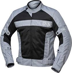 IXS Evo-Air Motorrad Textiljacke Grau/Schwarz XL von IXS