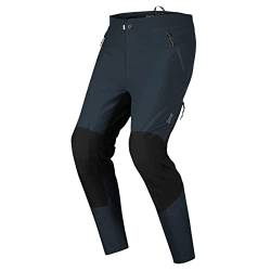 IXS M Carve All-weather Pants Blau - Wasserdichte atmungsaktive Herren MTB Allwetterhose, Größe L - Farbe Marine von IXS