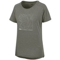 IXS T-Shirt T-Shirts iXS Flow Women Tech Tee Contour graphit 40 - L (1-tlg) von IXS