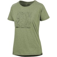 IXS T-Shirt T-Shirts iXS Flow Women Tech Tee Contour olive 36 - S (1-tlg) von IXS