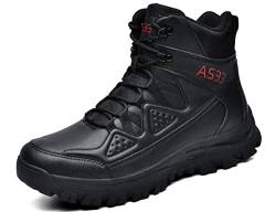 IYVW AS33 703 Herren Taktische Wüste Combat Boats Outdoor Schuhe Combat Boats Stiefel Schwarz 40EU von IYVW